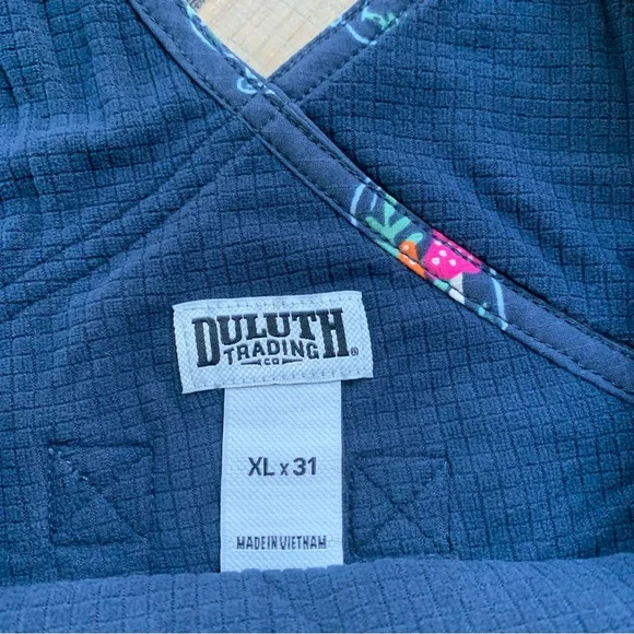 NWT Duluth Heirloom Gardening Lined Bib Overalls  Mushroom Terrarium XL x31”L - Picture 9 of 12